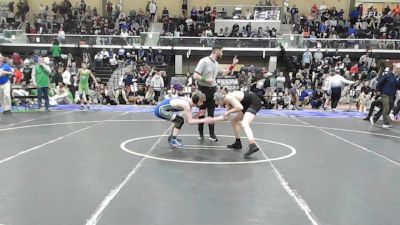 126 lbs Quarterfinal - Dante Giusti, Shawsheen vs Cahota LaFond, Colchester