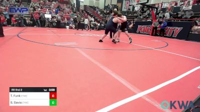 Rr Rnd 2 - Trey Funk, Enid Youth Wrestling Club vs Stetson Davis, Enid Youth Wrestling Club