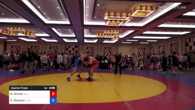 79 kg Quarterfinal - Noah Grover, Bulls Wrestling Club vs Devin Skatzka, SPAR/TMWC