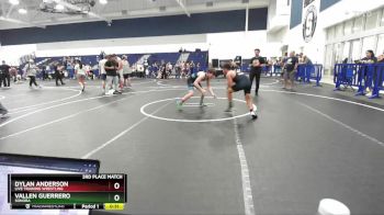 113 lbs 3rd Place Match - Vallen Guerrero, Sonora vs Dylan Anderson, Live Training Wrestling