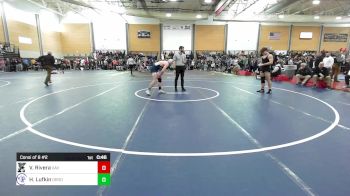 157 lbs Consi Of 8 #2 - Vincent Rivera, Xavier vs Hudson Lufkin, Dirigo