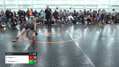 95 lbs Round 3 - Nutter Stiles, Grindhouse Wrestling Club vs Case Williams, Jacket Wrestling Club