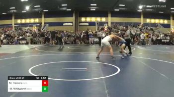 Match - Michael Herrera, Outlaws Wrestling Club vs Ryland Whitworth, Genesis