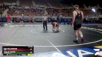D4-190 lbs Champ. Round 1 - Ian Yellowhair, Page vs Phillip Hache, Tombstone HS