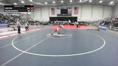 285 lbs Round 1 (3 Team) - Tucker Nichols, Gouverneur Sr HS vs Luke Zeh, Canisteo-Greenwood Sr HS