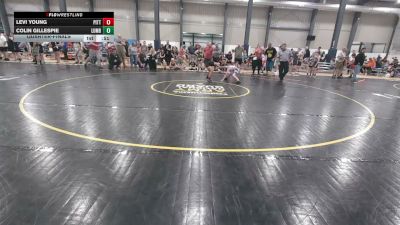 85 lbs Quarterfinal - Levi Young, Pittsburgh vs Colin Gillespie, Lumberport