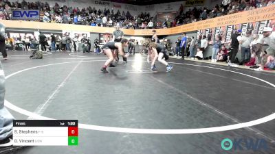 88 lbs Final - Sophia Stephens, F-5 Grappling vs Devyn Vincent, Lions Wrestling Academy