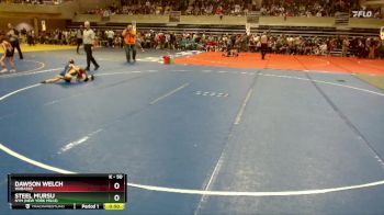 50 lbs Cons. Semi - Dawson Welch, Wabasso vs Steel Mursu, NYM (New York Mills)