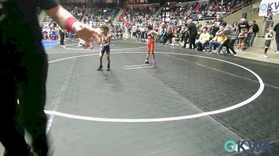 49 lbs Consi Of 16 #2 - Able Ridge, Sperry Wrestling Club vs Maxon Rollins, Noble Takedown Club