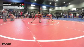 94 lbs Rr Rnd 3 - Owen Hebert, Triad Wrestling Club Of Ruston vs Mario Gutierrez-Thomas, Cobra Kai Elite Wrestling