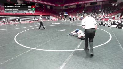 126 lbs D1 - Semi-finals (fri 7:30pm.) - Braeden Hamill, Bay Port vs Alexander Ward, Arrowhead