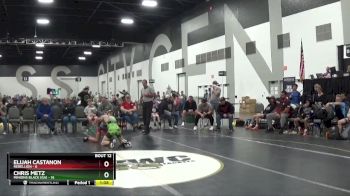 95 lbs Placement Matches (8 Team) - Chris Metz, Minions Black (GA) vs Elijah Castanon, Rebellion