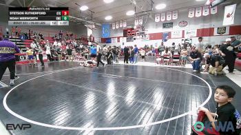 76-80 lbs Rr Rnd 3 - Stetson Rutherford, Grove Takedown Club vs Noah Merworth, Gravette Wrestling Club