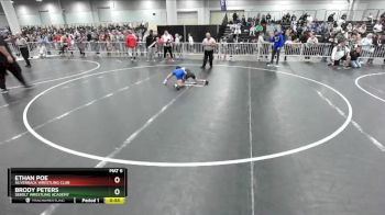 70 lbs Cons. Round 2 - Brody Peters, Sebolt Wrestling Academy vs Ethan Poe, Silverback Wrestling Club