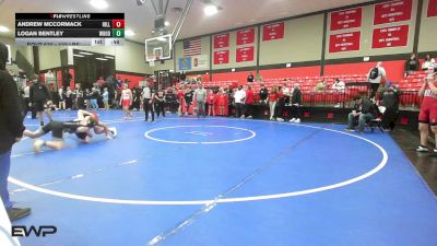 132 lbs Consi Of 4 - Andrew McCormack, Hilldale vs Logan Bentley, Woodland Boys