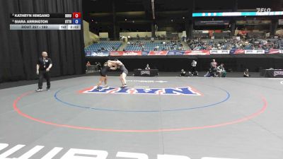 180 lbs Cons. Semi - Kathryn Hingano, Southern Oregon vs Siara Arrington, Ottawa