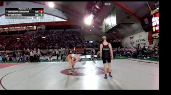 4A 190 lbs Champ. Round 1 - Christian Longoria, Payette vs Ryder Sheen, Buhl