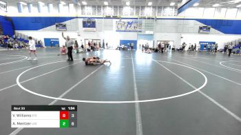 138 lbs Rr Rnd 3 - Vance Williams, Relentless Training Center vs Alex Mentzer, Legends Of Gold