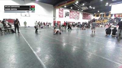 150 lbs Cons. Round 4 - Dylan Cervantes, La Serna vs Daniel Espitia, South Hills