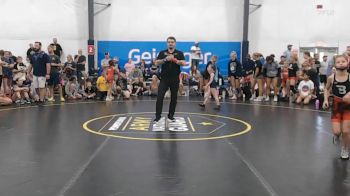 27 lbs Quarterfinal - Kiah Dukes, Badger Girls Elite - W vs Gabriella Latshaw, PA West Yellow - W