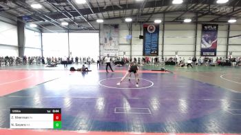 120 lbs Consi Of 16 #1 - Zachary Sherman, PA vs Nathan Sayers, MA