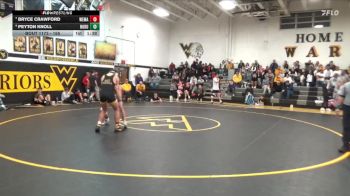 165 lbs Cons. Semi - Peyton Knoll, North Butler-Clarksville vs Bryce Crawford, West Marshall