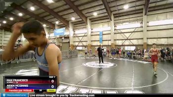 113 lbs Placement (16 Team) - Kansun Downs, Alaska 1 vs Gabe Rosales, Idaho 2