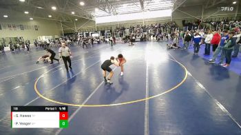 118 lbs Cons. Round 3 - Peter Yeager, TW Wrestling vs Gabriel Hawes, Team Prestige