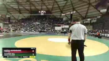 4A 285 lbs 5th Place Match - Mateo Armendariz, Sunnyside vs Hunter Hill, Graham-Kapowsin