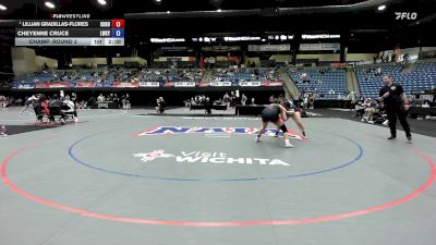 207 lbs Champ. Round 2 - Lillian Gradillas-Flores, Southern Oregon vs Cheyenne Cruce, Lindsey Wilson