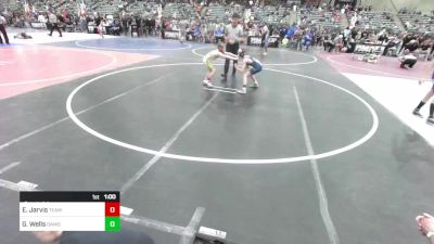 73 lbs Consi Of 4 - Elijah Jarvis, Team Real Life vs Gavin Wells, Damonte Mustangs WC