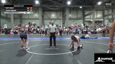 150 lbs Cons. Round 1 - Jett Wolf, Oakley vs Dane Gibson, Piper