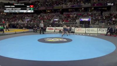 144 lbs Cons. Round 1 - Jeffrey Huyvaert, New Prairie vs Cohen Long, Columbus North