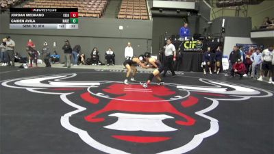 115 lbs Semi To 9th - Jordan Medrano, Cesar Chavez vs Caiden Avila, Madera