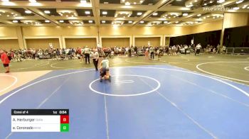 109 lbs Consi Of 4 - Alex Herburger, Duran vs Abraham Coronado, Nevada Elite