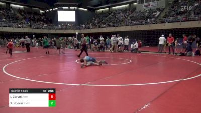 61 lbs Quarterfinal - Isla Coryell, Pottstown vs Parker Hoover, Canton