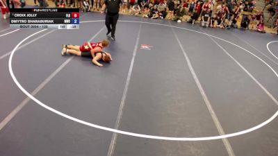 135 lbs Champ. Round 2 - Ethan Litecky, Coon Rapids Mat Bandits vs Liam Roberson, Guerrilla Wrestling Club