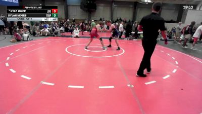 157 lbs Consi Of 4 - Kyle Joyce, Level Up Wrestling Center vs Dylan Motes, Temple High School Wrestling