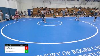 165 lbs Champ. Round 3 - Jacob Perez, AWA vs Christian Stoeber, OCRTC