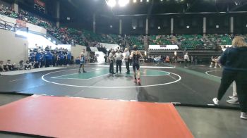 5A 132 lbs Quarterfinal - Brice Patrick, Arab vs Axel Ward, A P Brewer High School