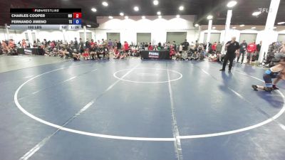 100 lbs Charles Cooper, Maryland vs Fernando Jimeno, Texas