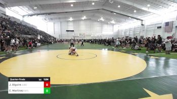 77 lbs Quarterfinal - Jd Alguire, Juggernaut WC vs Ethan Martinez, Outlaws WC