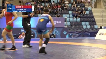 57 kg Final 3-5 - Uladzislava Kudzin, Belarus vs Tancholpon Kybalbekova, Kyrgyzstan
