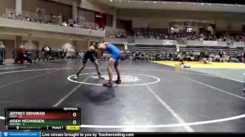 135 lbs Semis & 1st Wrestleback (8 Team) - Aiden Meuwissen, Waconia vs Jeffrey DeMarais, Foley