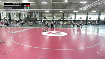 138 lbs Quarterfinal - Jerikho Rey Daquioag, OLWC vs Ari Runkle, UNATTACHED