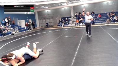 157 lbs Cons. Round 2 - Eli Means, Newman vs George Tahdooahnippah, Colorado State University - Pueblo