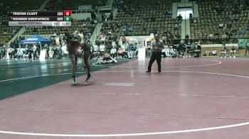 7A 157 lbs Quarterfinal - Tristan Cliatt, Smiths Station Hs vs Kohwen Kirkpatrick, Daphne