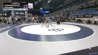 126 lbs Cons. Rd Of 16 - Oleksandr Havrylkiv, Illinois vs Max Dinges, Pennsylvania