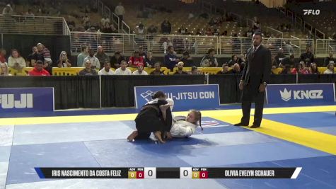 Olivia Evelyn Schauer vs Iris Nascimento Da Costa Feliz 2025 Pan Jiu Jitsu IBJJF Championship