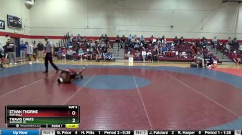 113 lbs Round 5 - Ethan Thorne, Hartselle vs Travis Davis, Hardaway Hs